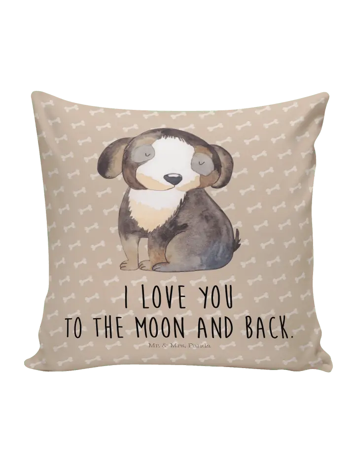 

Подушка Mr. & Mrs. Panda, цвет hundeglück