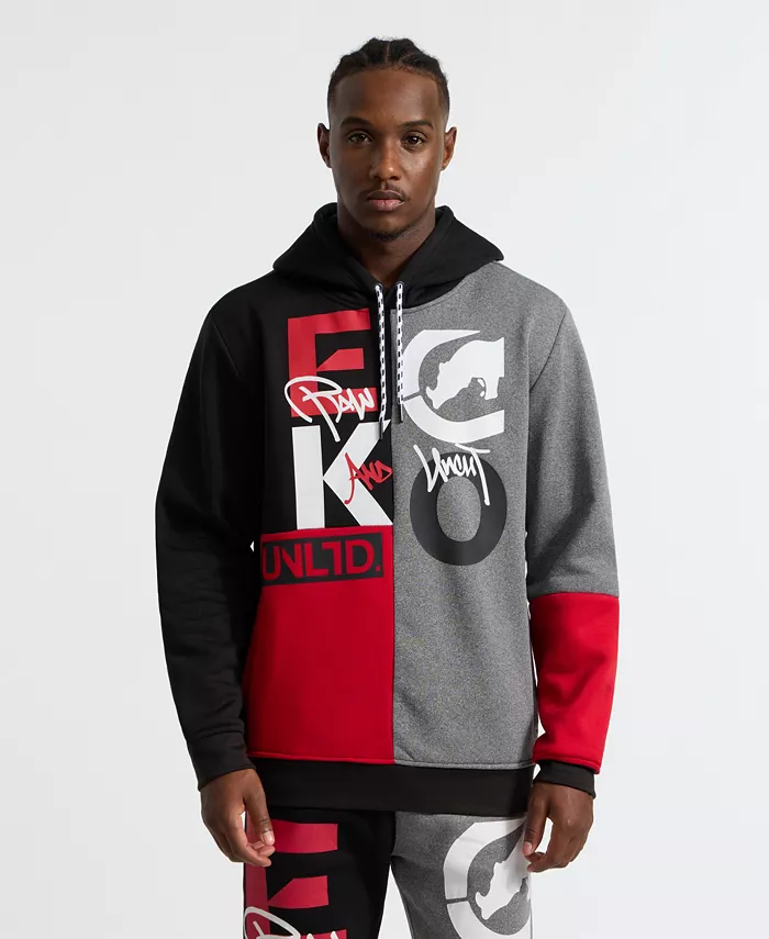

Мужская худи Team Up Ecko Unltd, серый