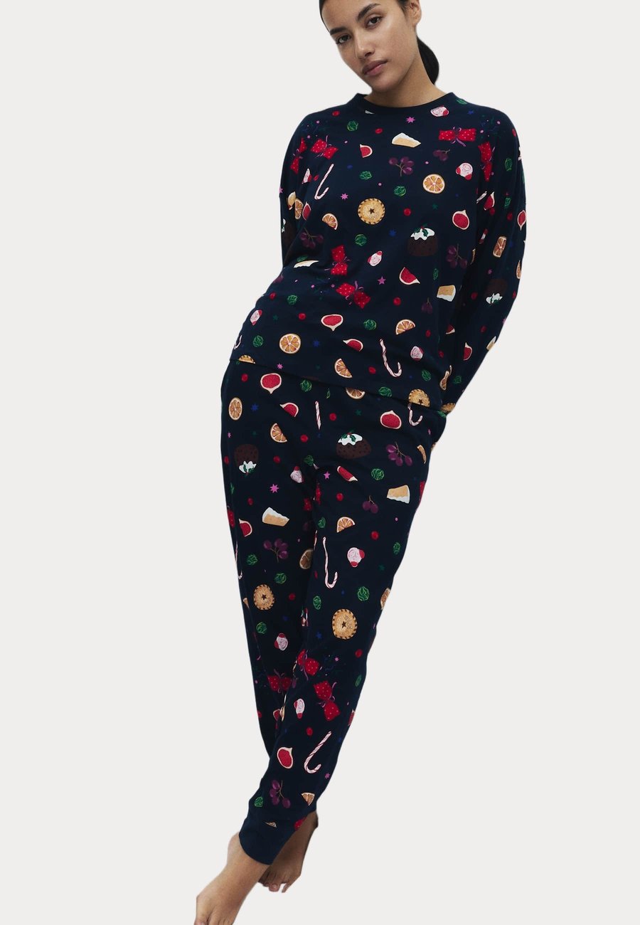 

Пижамный комплект Marks & Spencer CHRISTMAS SET, Navy Mix/Mottled Dark Blue