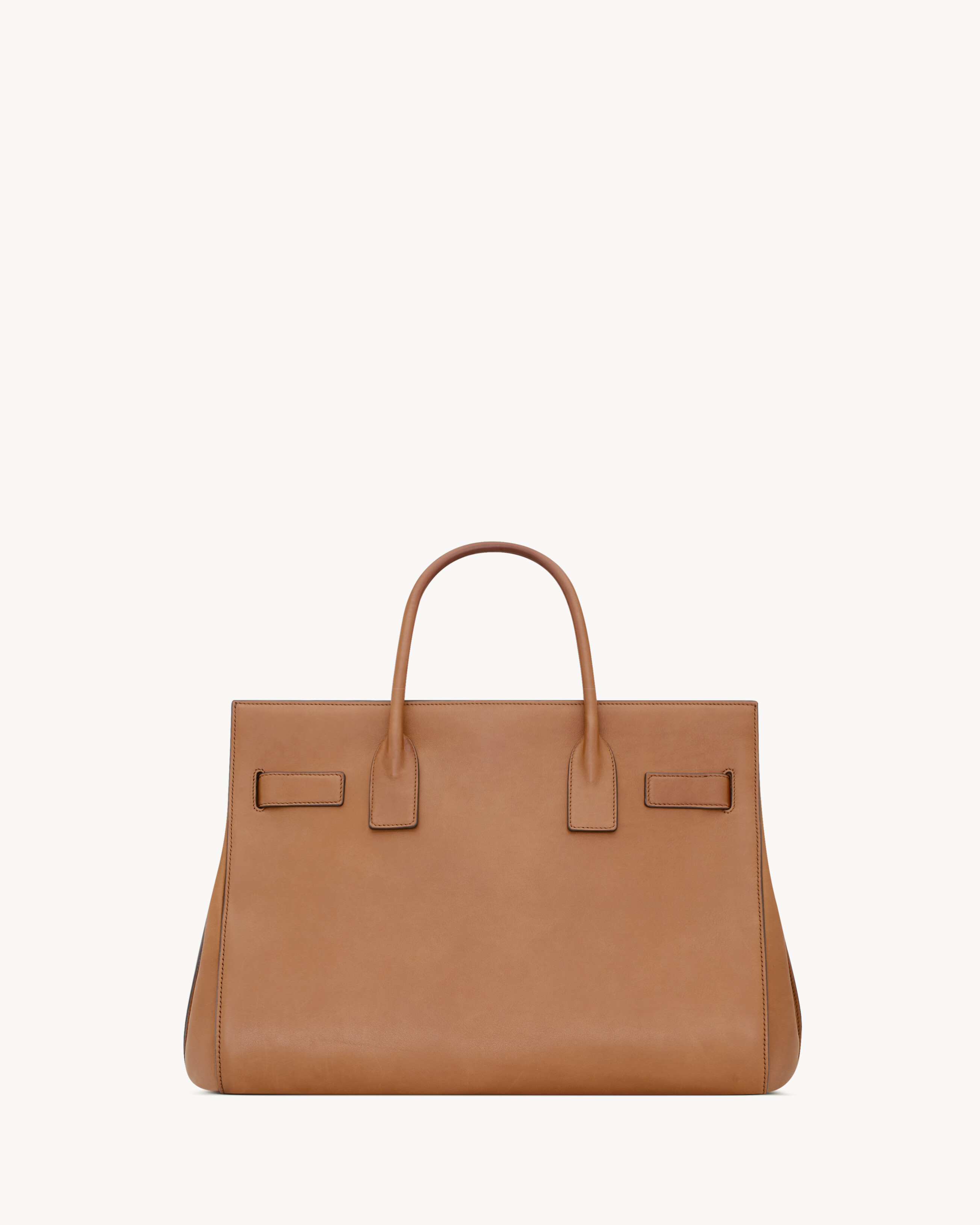 Культовая сумка SAC DE JOUR в совершенно новом исполнении Saint Laurent, коричневый — фото 3