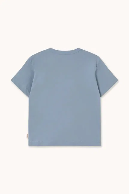 Футболка с принтом Red Dog Graphic Tee Tinycottons, синий — фото 3