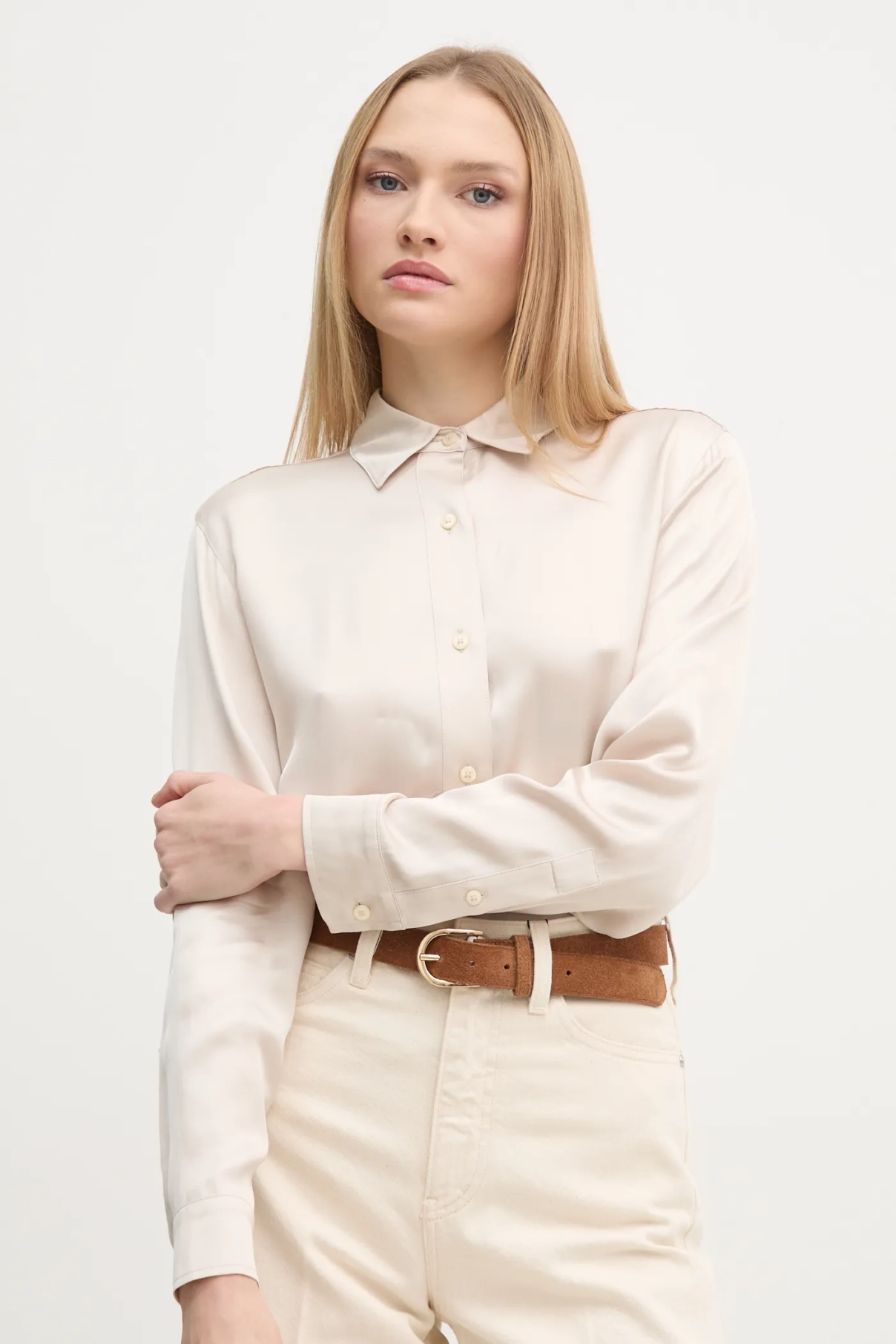 

Рубашка Calvin Klein Jeans, бежевый