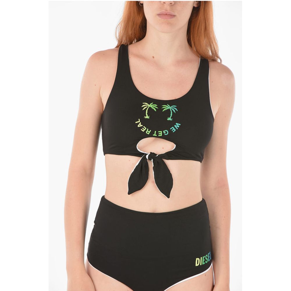 

Cut Out Detail WE GET REAL Бикини-топ Diesel, Black