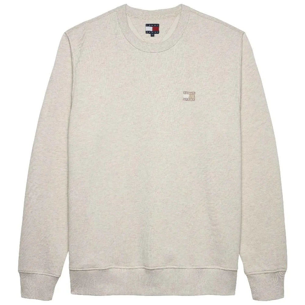 

Толстовка Tommy Jeans Badge Regular Fit, бежевый