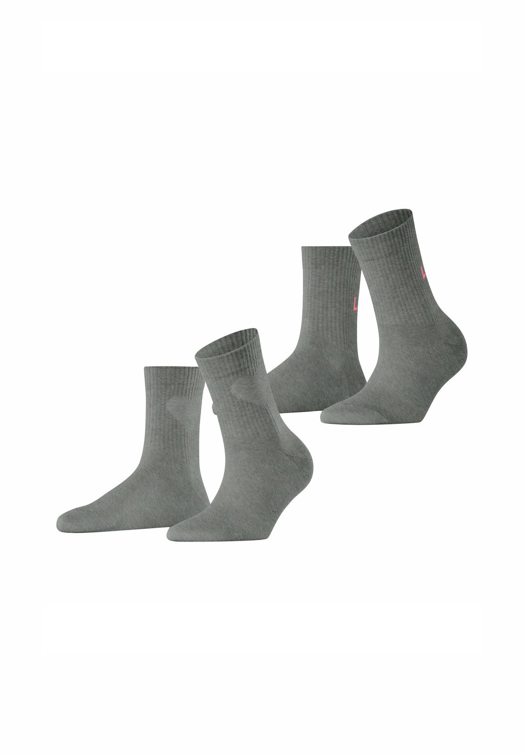 

Носки HEART & LOVE 2-PACK Esprit, светло-серый