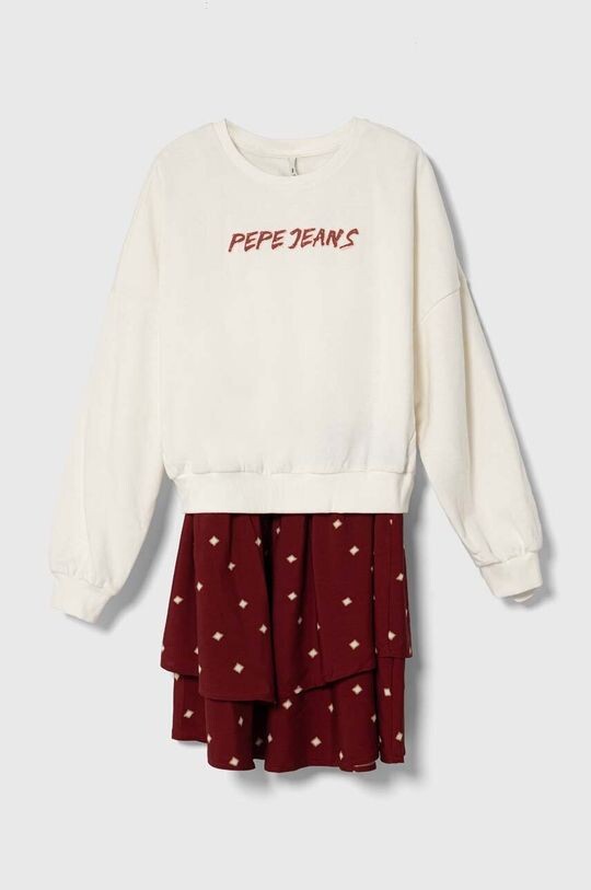 

Платье маленькой девочки Pepe Jeans, гранат
