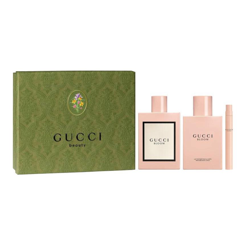 

Набор духов Blossom Women's Perfume Set Eau De Parfum EDP 100 мл парфюм + 100 мл лосьон для тела + 10 мл пробник духов GUCCI