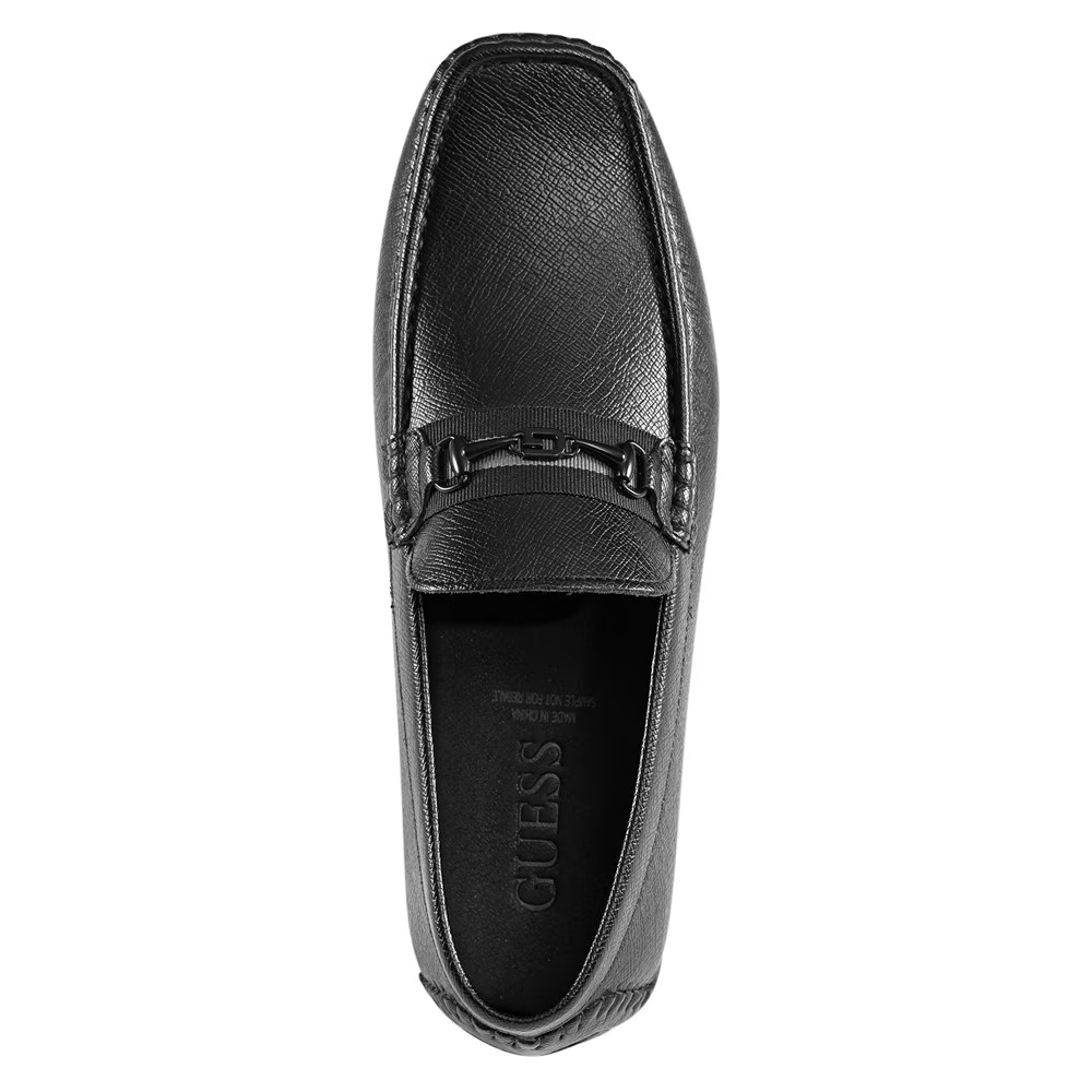 Мокасины Aarav с мокасинным носом от Guess, черного цвета — фото 3