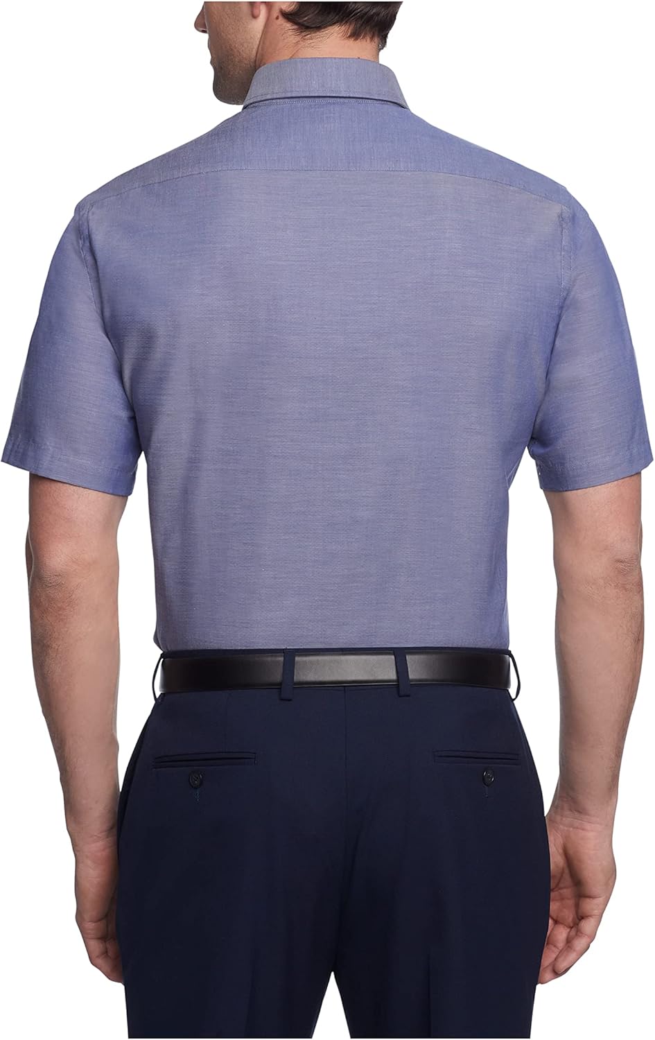 Рубашка Tommy Hilfiger с коротким рукавом и застежкой на пуговицы, Navy — фото 2