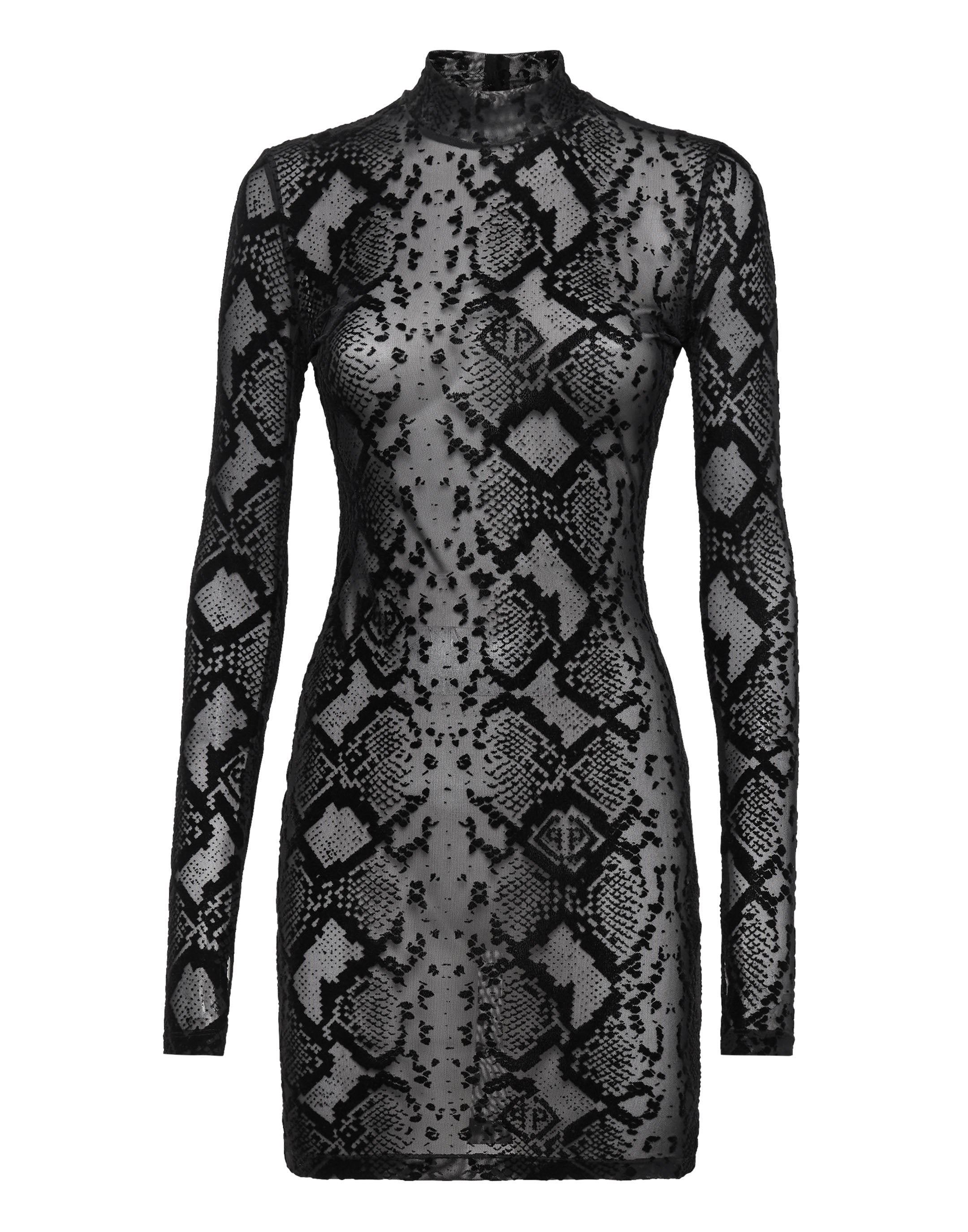 

Мини-платье LS PHILIPP PLEIN, черный