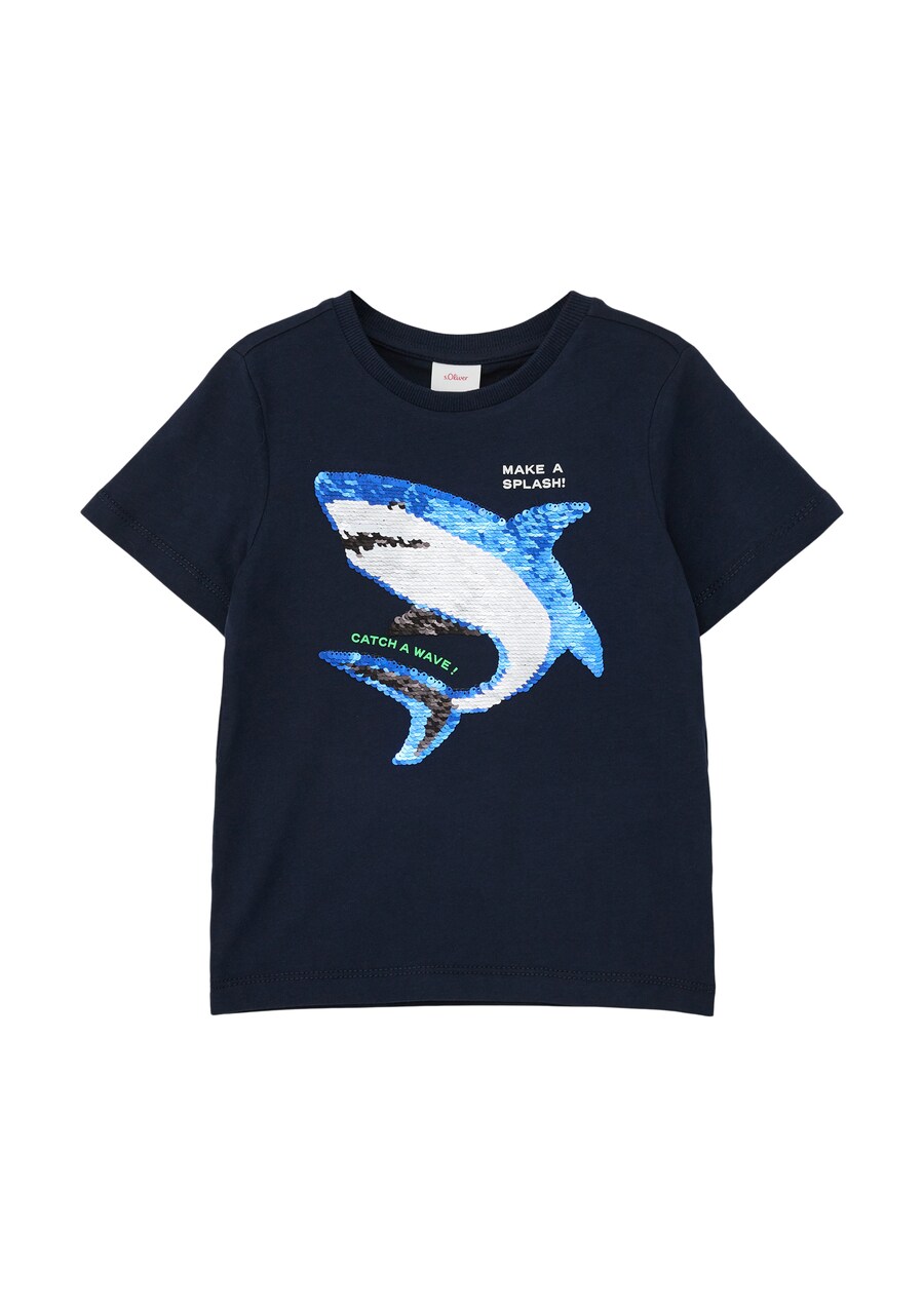 

Рубашка s.Oliver, синий/темно-синий