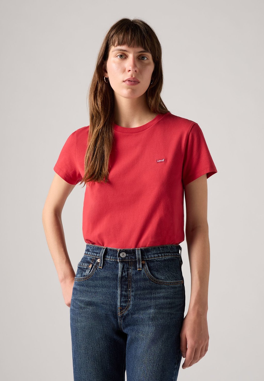 

Базовая футболка THE PERFECT TEE Levi's, красный