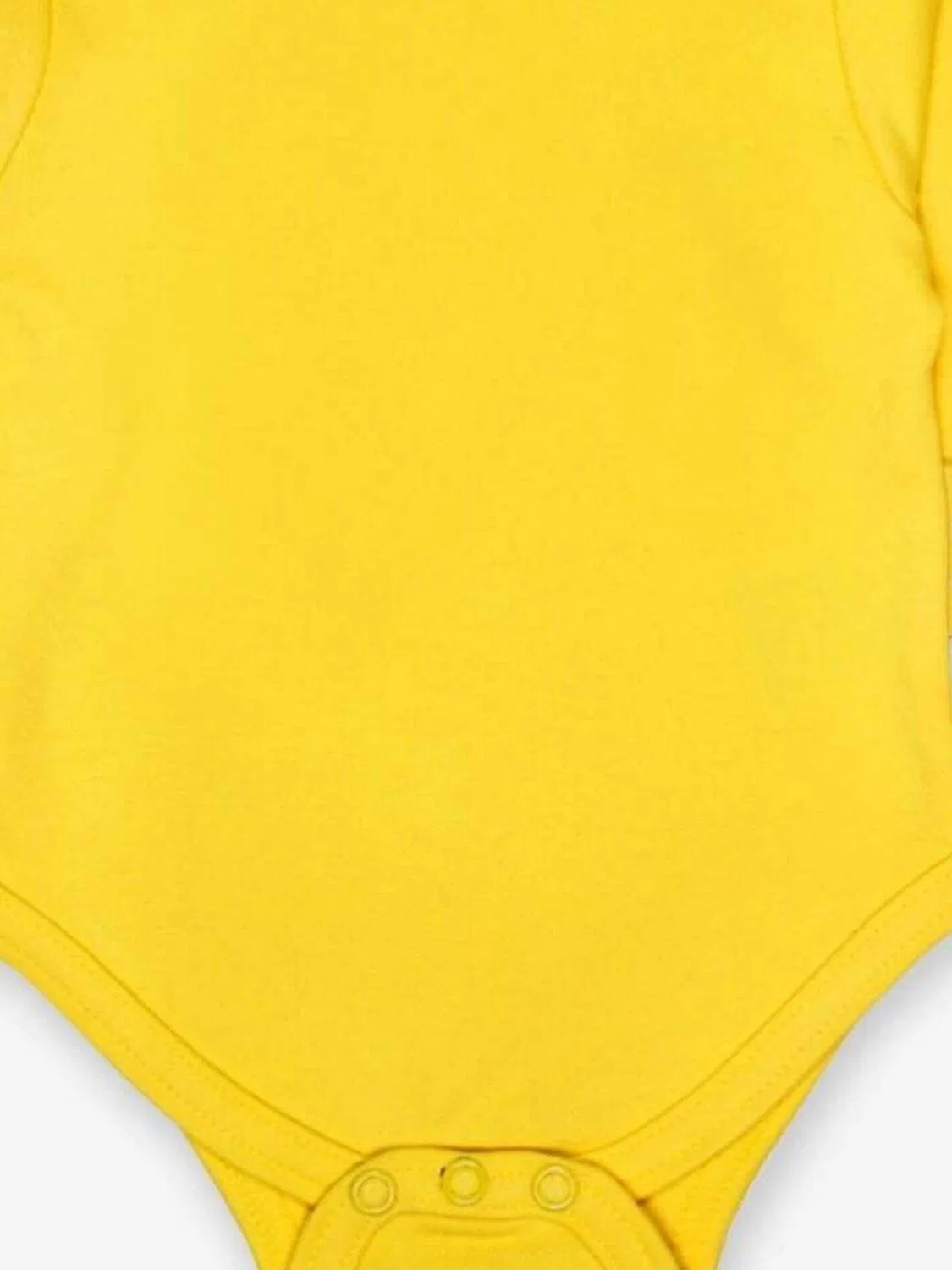Комбинезон/боди "Bio-Baumwoll Baby Body in Gelb" Toby Tiger, Yellow — фото 2
