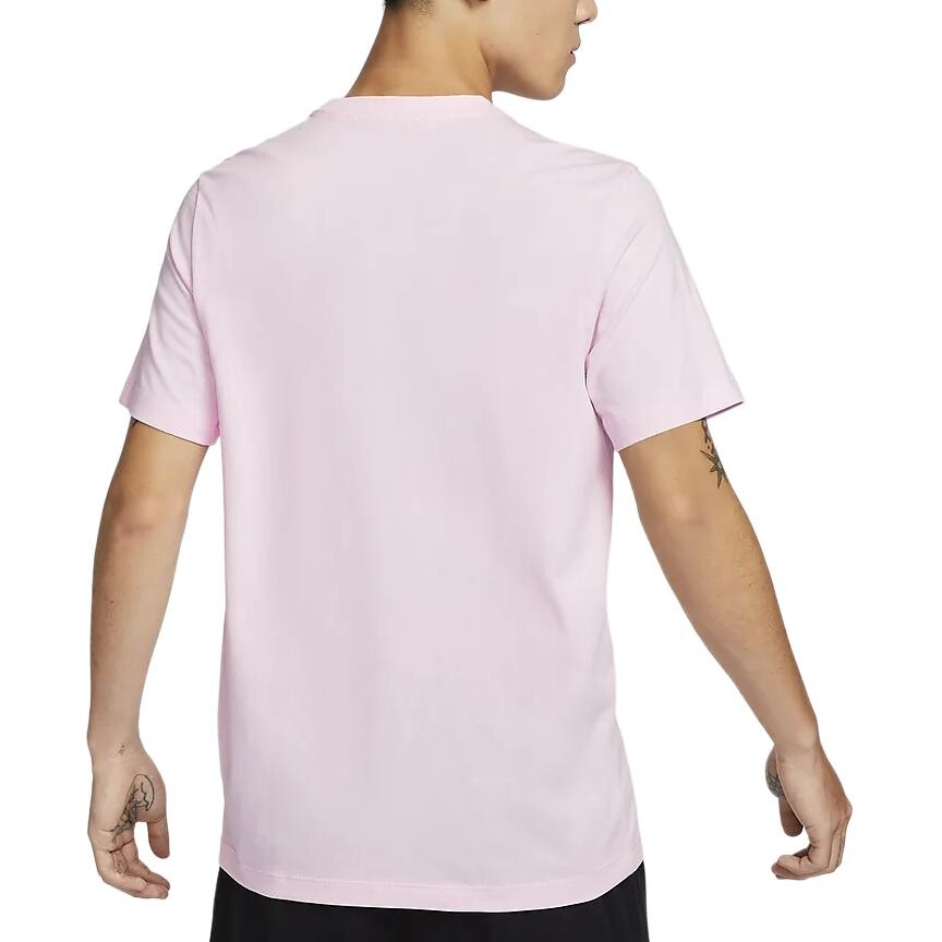 Спортивная футболка Club T-shirt Men Foam Pink Nike, цвет Foam Pink — фото 2