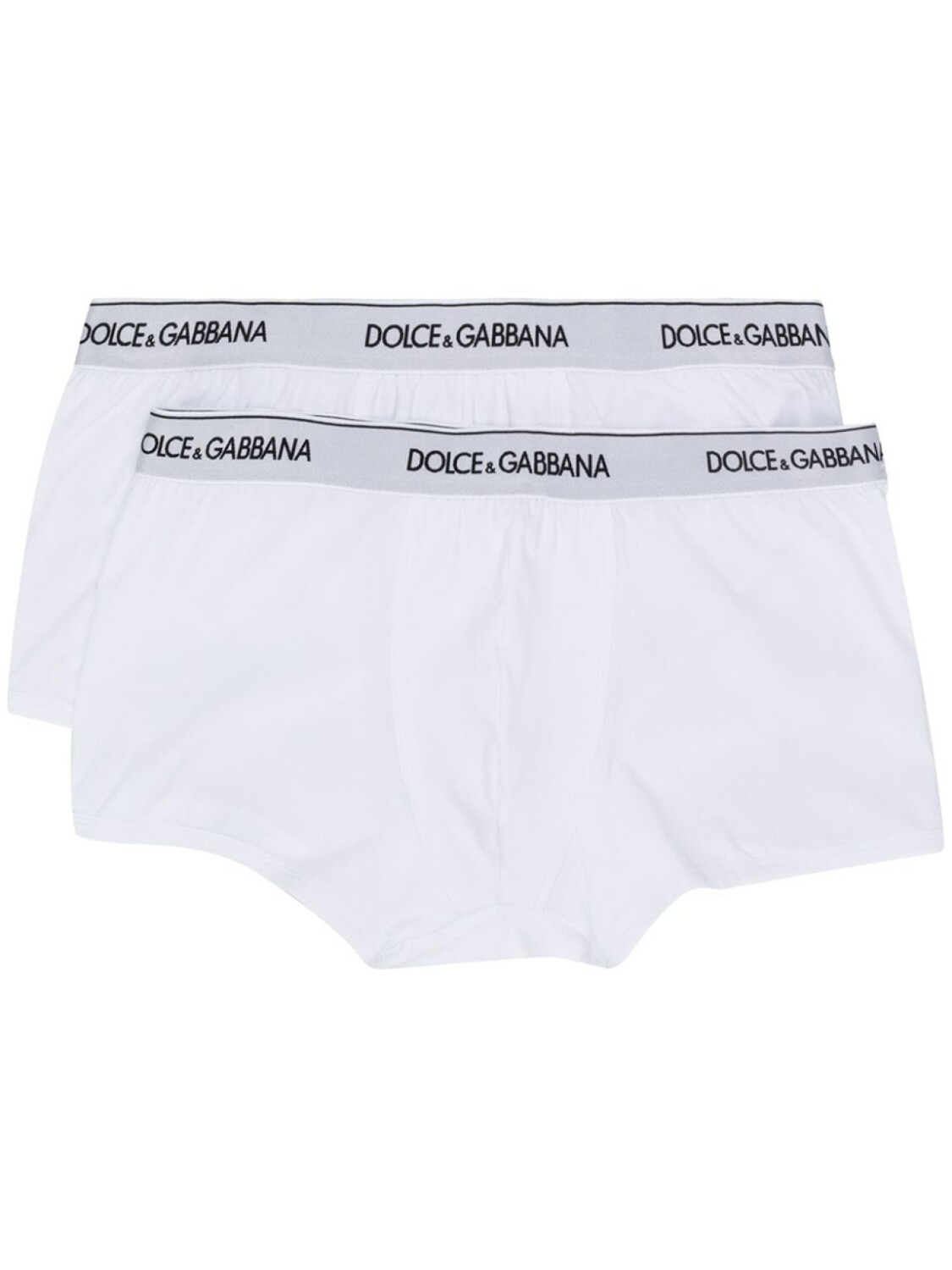 

Dolce & Gabbana комплект из двух боксеров с логотипом, белый