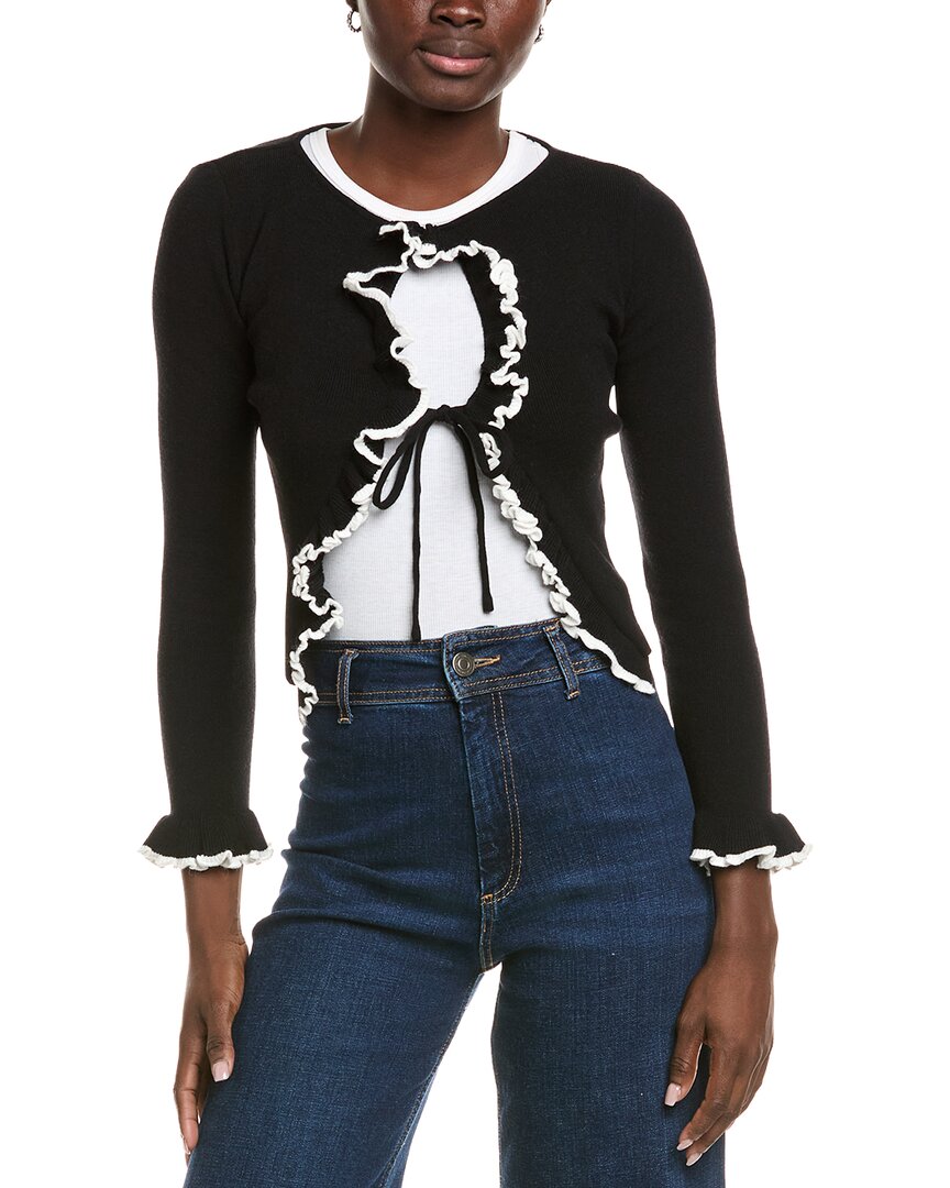 

Тканый топ Мэдисон Майлз Madison Miles, черный