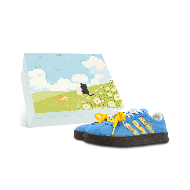 

Adidas VL COURT 2.0 Low top German Army Trainers Unisex желтый синий