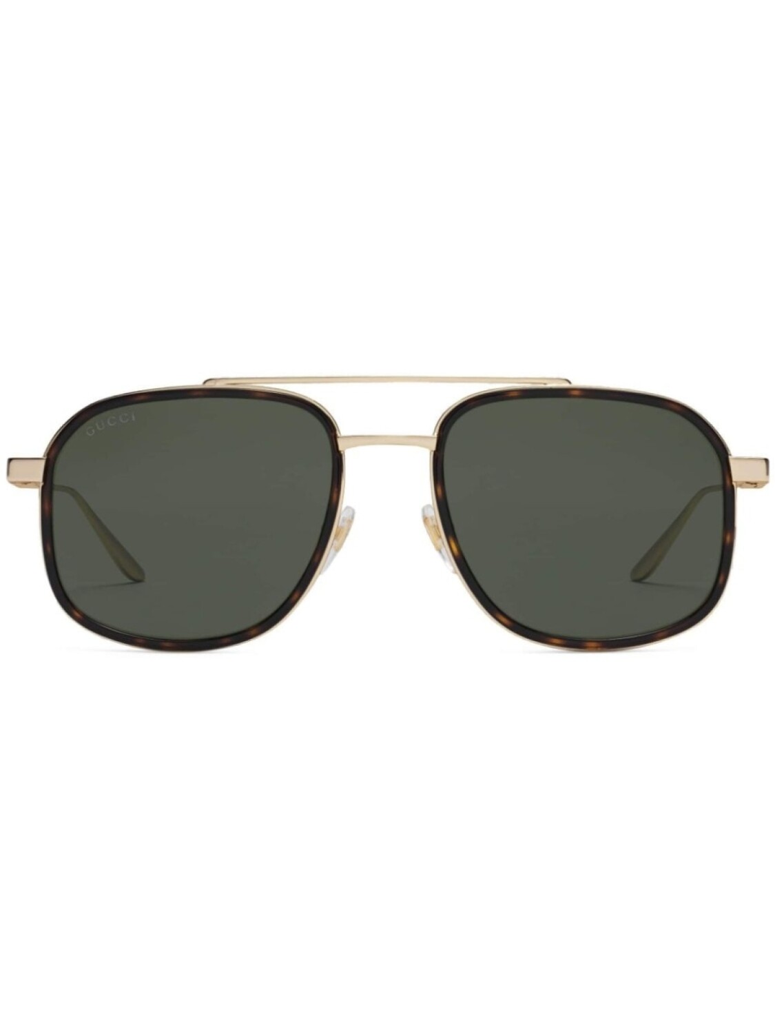 

Солнцезащитные очки-навигаторы Gucci Eyewear, золотистый