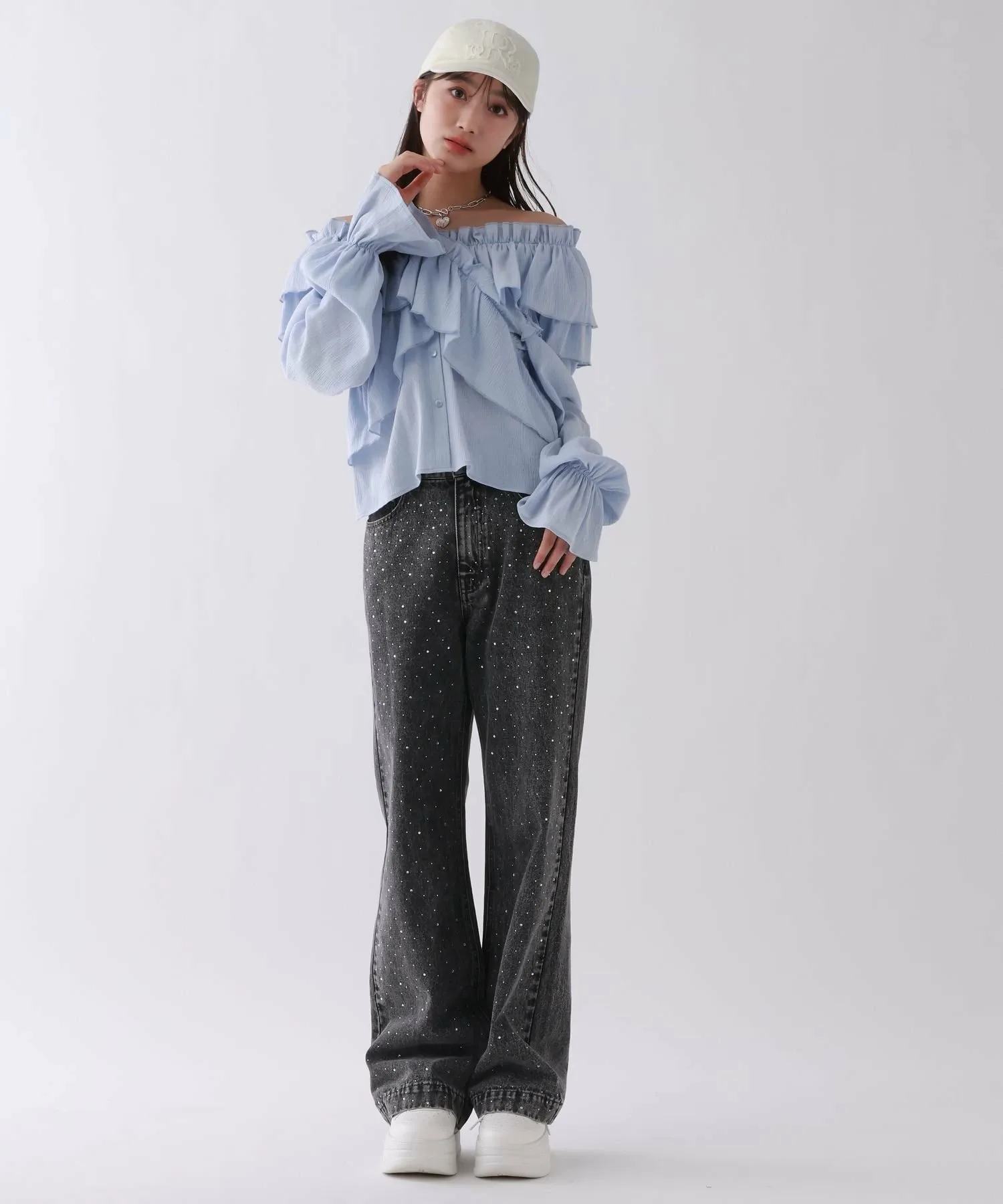 Джинсы Exciting Bijou Denim Repipi armario, Bijou Blue 81 — фото 4
