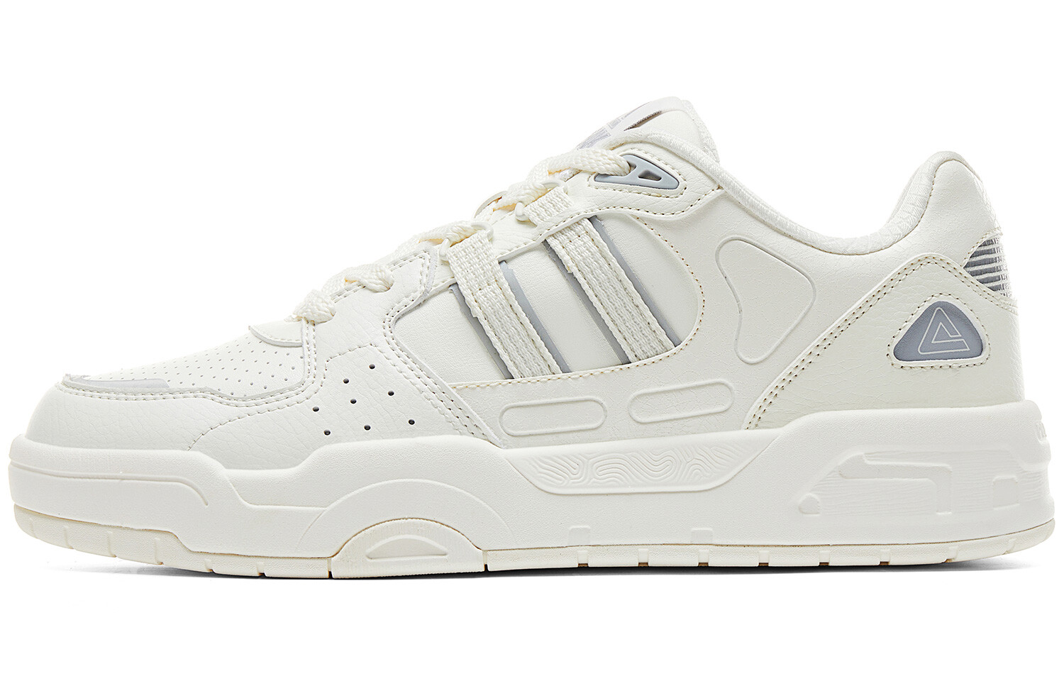 

Кроссовки PEAK Skateboarding Shoes Men Low-top Ultra-light White, белый