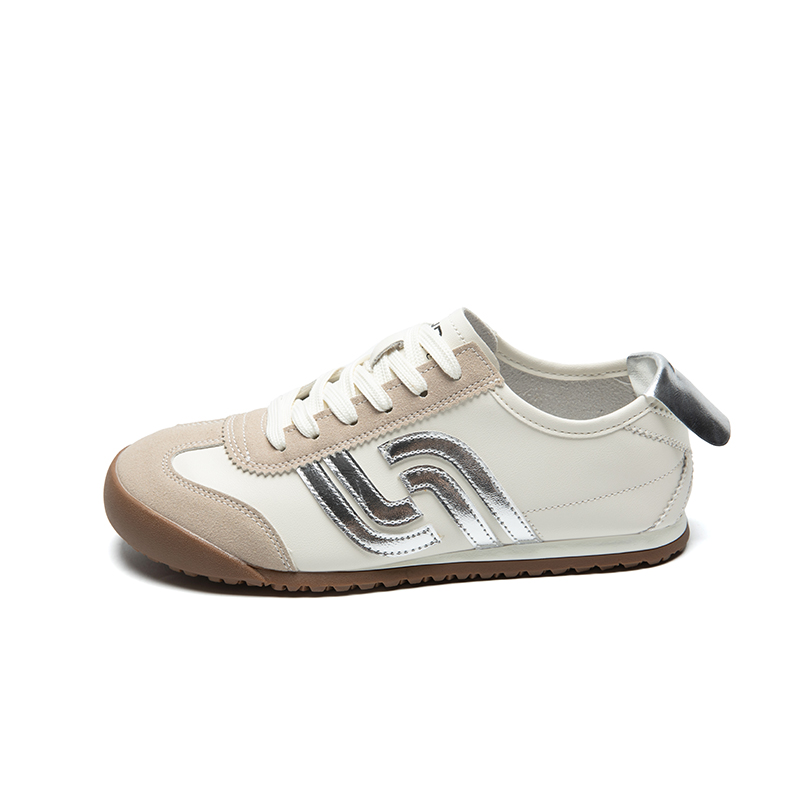 

ZHR Абразивостойкие низкие немецкие армейские кеды - бежево-серебристые, цвет Beige Silver[American Streetwear]