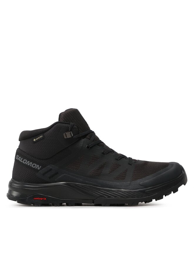 

Треккинговые кроссовки Outrise Mid Gtx L47143500 Salomon, черный