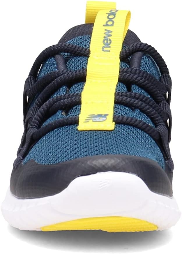 Кроссовки New Balance Kid's Playgruv V1 с эластичной шнуровкой, желтый — фото 4