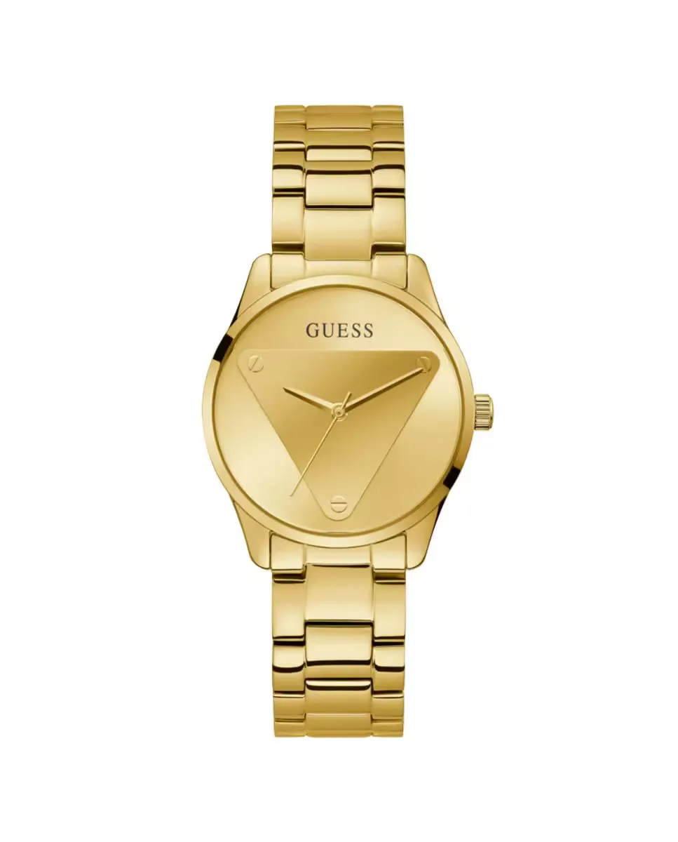 

Женские часы Emblem GW0485L1 со стальным и золотым ремешком Guess, золотой