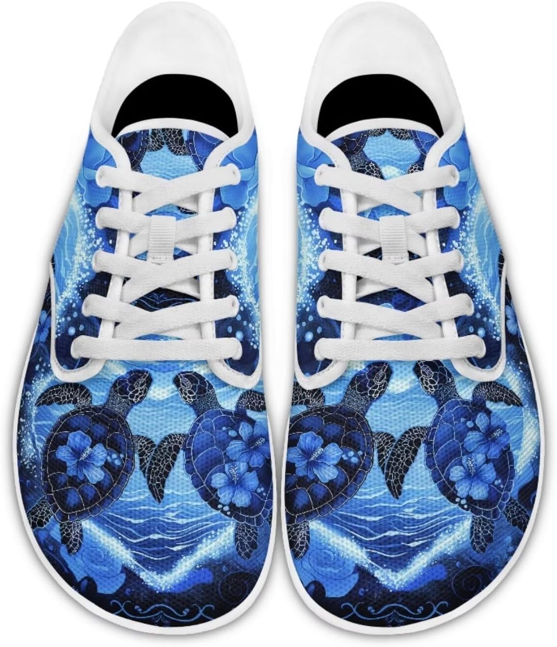 

Женские кроссовки Turtle на плоской подошве, слипоны для тенниса, лоферы, кеды для босоного хождения Ecaestolph, синий