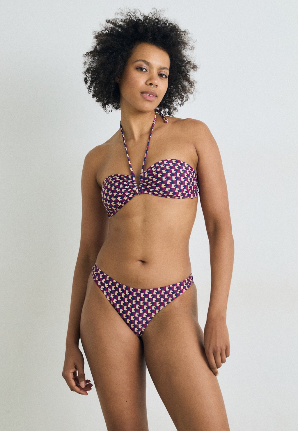 

Бикини BANDEAU LASCANA, мультиколор