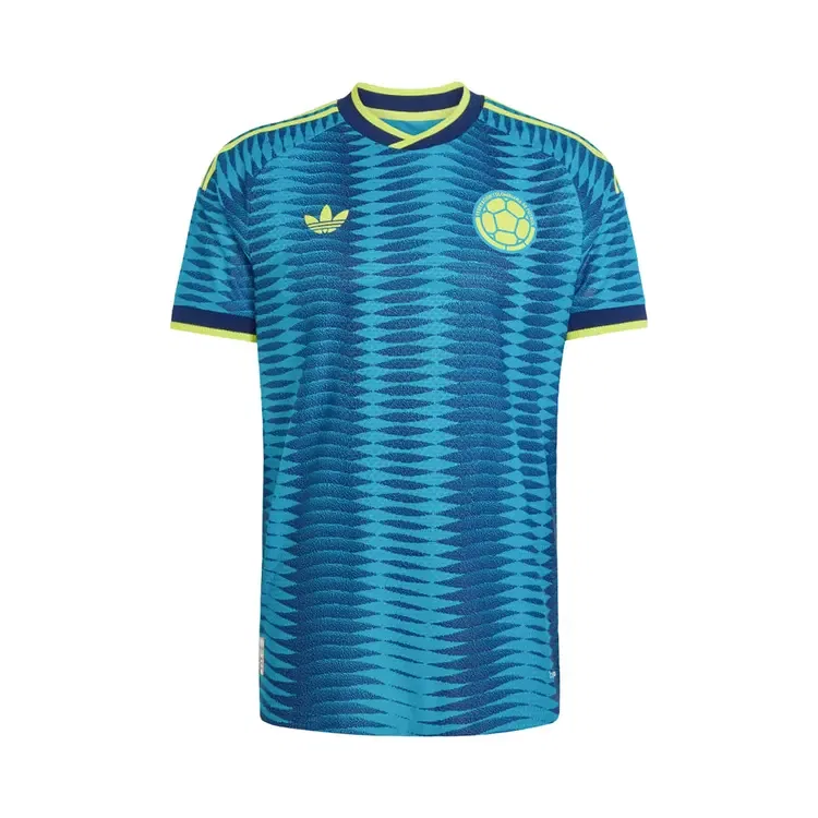Футболка джерси Adidas Colombia 26 Away Authentic, синий