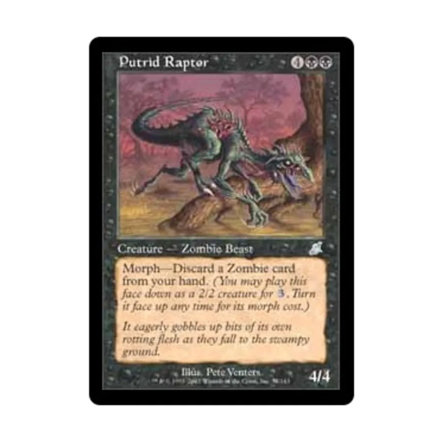 

CCG Гнилой ящер (U), MTG - Scourge