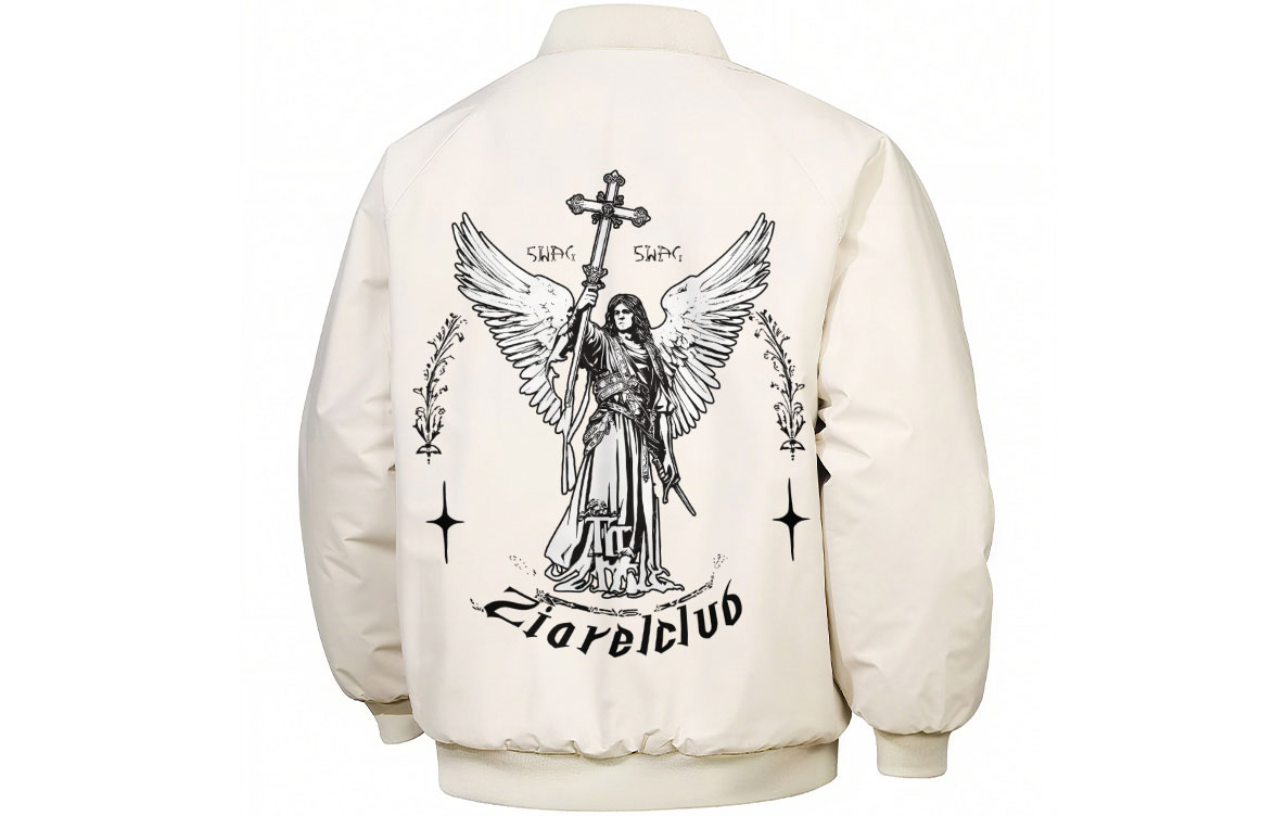 

Пуховик Unisex Baseball Collar Thickened ZIAREL, хаки