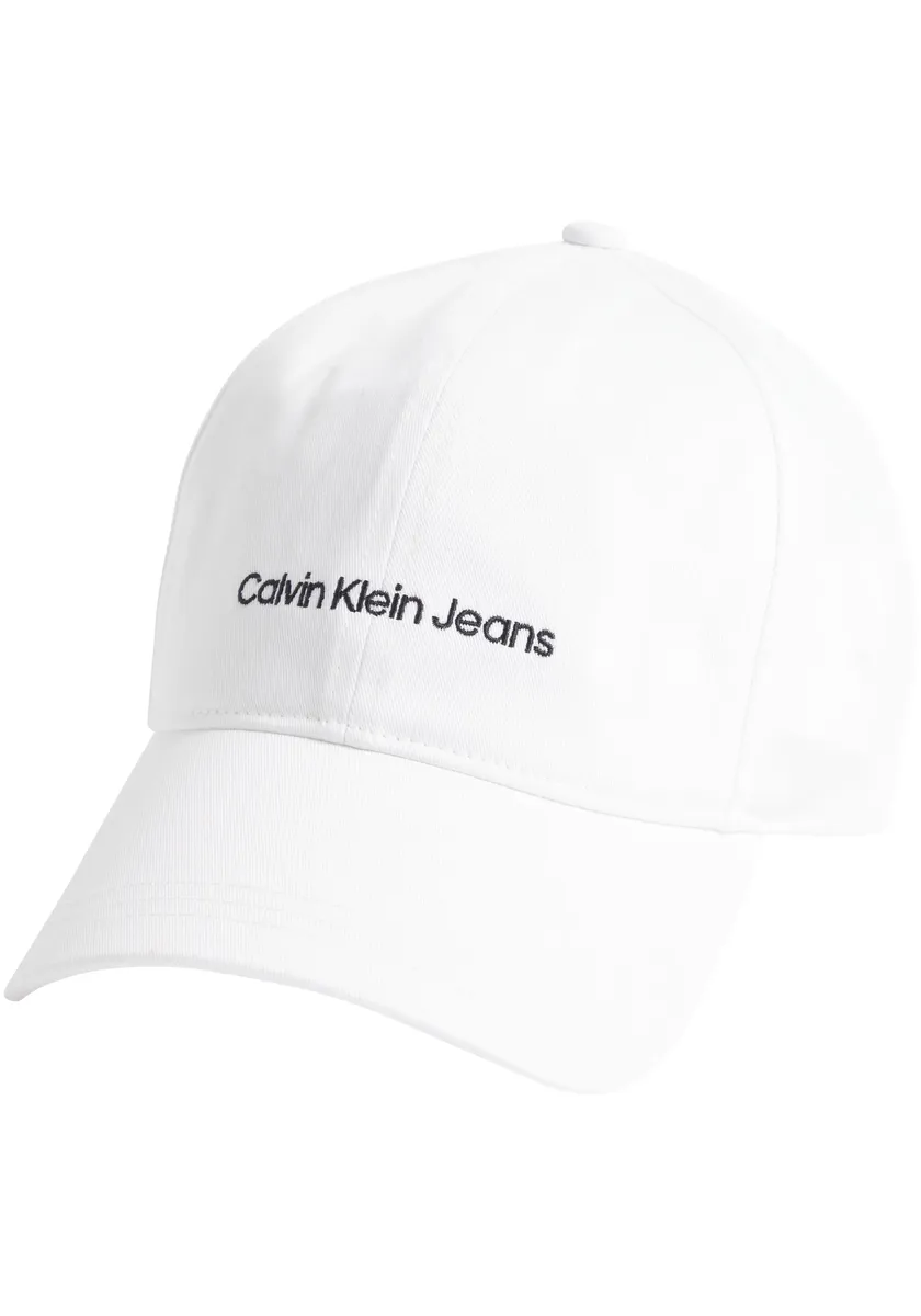 

Бейсбольная кепка Calvin Klein Jeans "INSTITUTIONAL CAP", белый