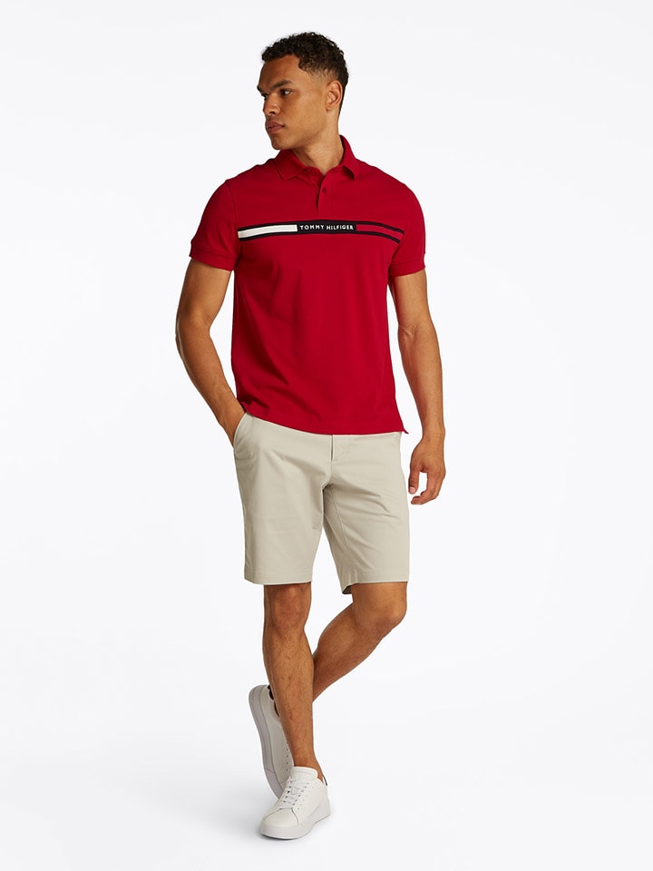 

Рубашка-поло Tommy Hilfiger, красный