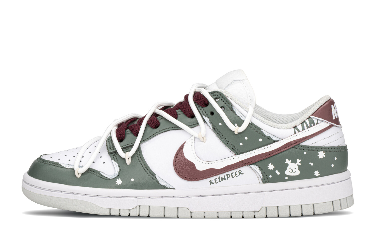 

Кроссовки для скейтбординга Dunk женские, низкие, белые Nike, Белый, Кроссовки для скейтбординга Dunk женские, низкие, белые Nike