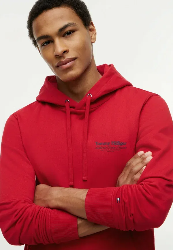 Толстовка с капюшоном Nautical Heritage Hoodie Tommy Hilfiger, средне-красный — фото 4