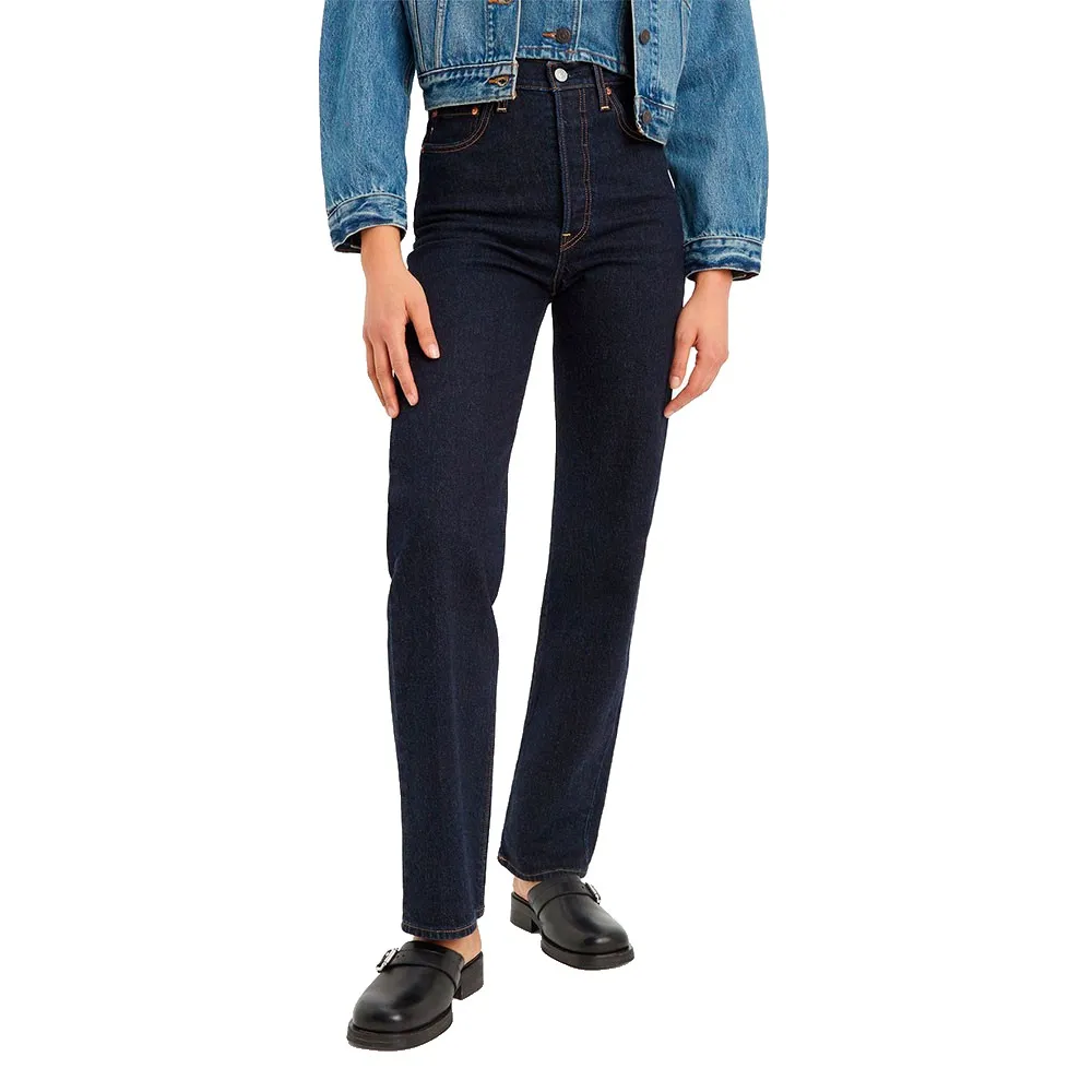 

Джинсы Levi's Ribcage Full Length, синий
