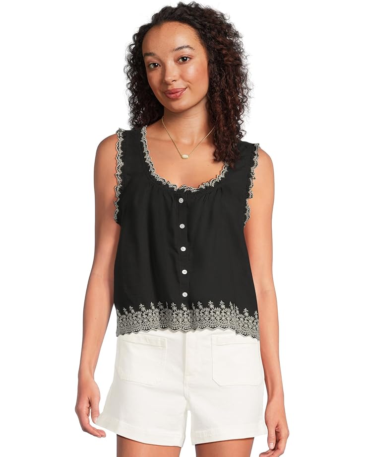 

Топ Madewell Jenny Top - Cotton Viscose Voile, цвет Festival Red