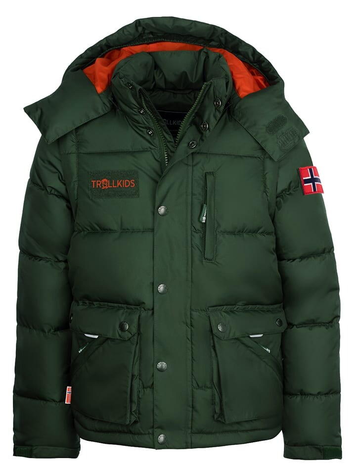 

Зимняя куртка Trollkids Zip-Off-Winterjacke Holmdalen XT, зеленый