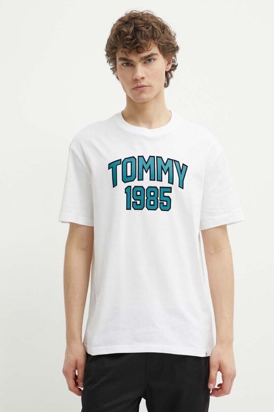 

Хлопковая футболка Tommy Jeans, белый