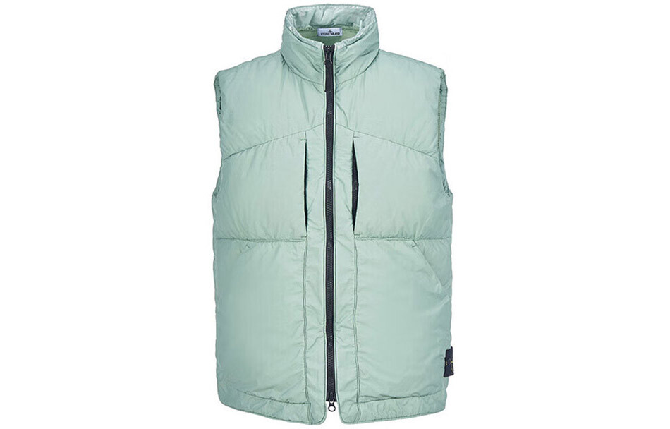 

Жилет мужской светло-зеленый Stone Island, светло-зеленый