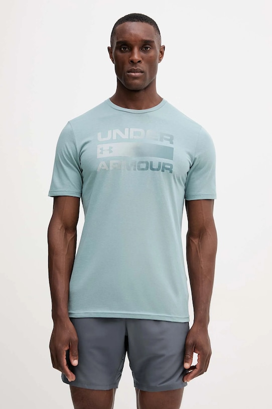 

Тренировочная футболка с логотипом Team Issue Under Armour, зеленый