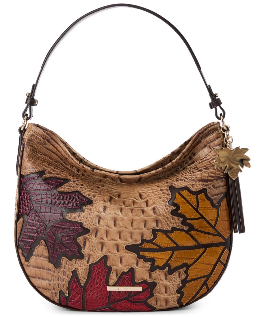 

Женская сумка через плечо Kathleen Toffee Cartland среднего размера Brahmin, Toffee Cartland