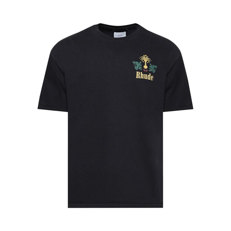 

Футболка Rhude Tabaco Tee 'Vintage Black', черный