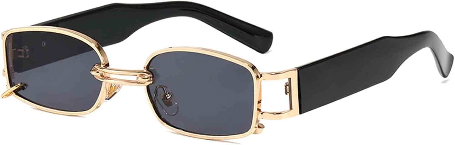 

Солнцезащитные очки GAOXIN Punk в панк-стиле, для мужчин и женщин, в маленькой оправе, для использования на открытом воздухе и на пляже (Цвет: A, Размер: Средний), A