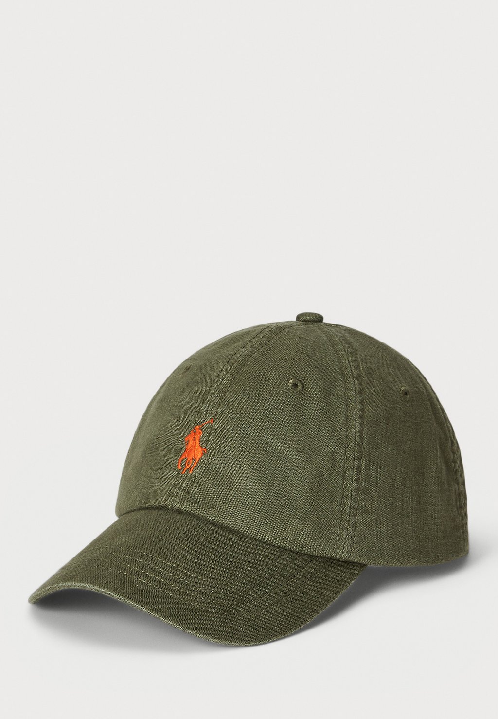

Бейсболка LINEN BALL CAP Polo Ralph Lauren, оливковый