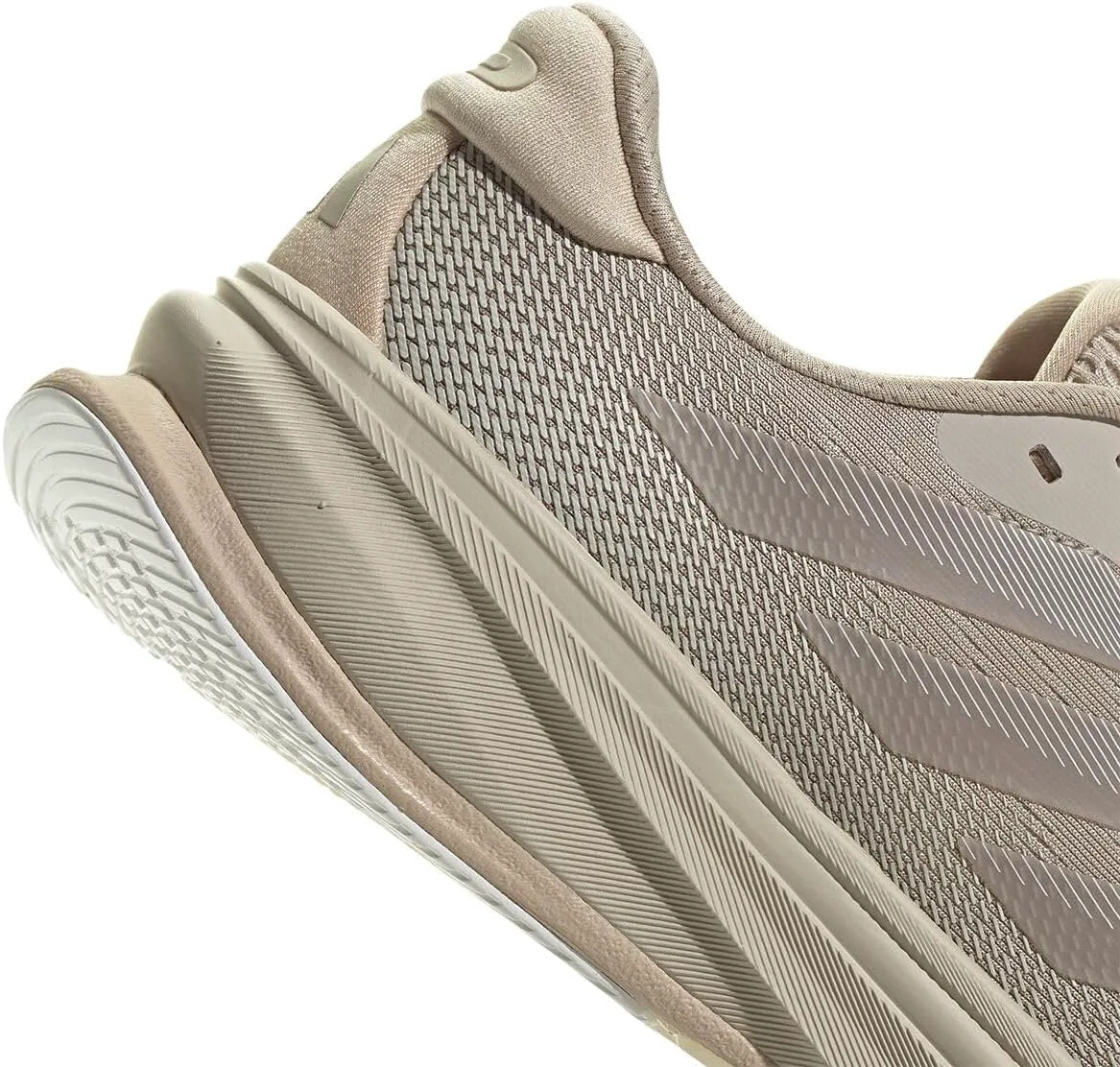 Мужские беговые кроссовки Adidas Supernova Rise 2, бежевый/белый — фото 2