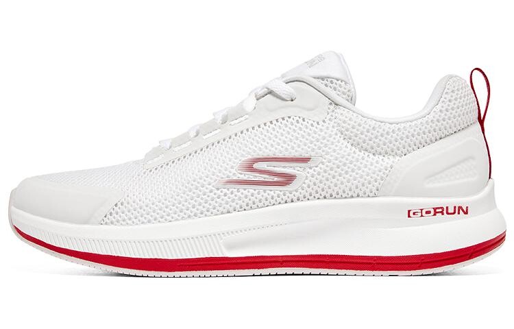 

Кроссовки для бега Go Run Pulse женские с низким верхом, белые/красные Skechers