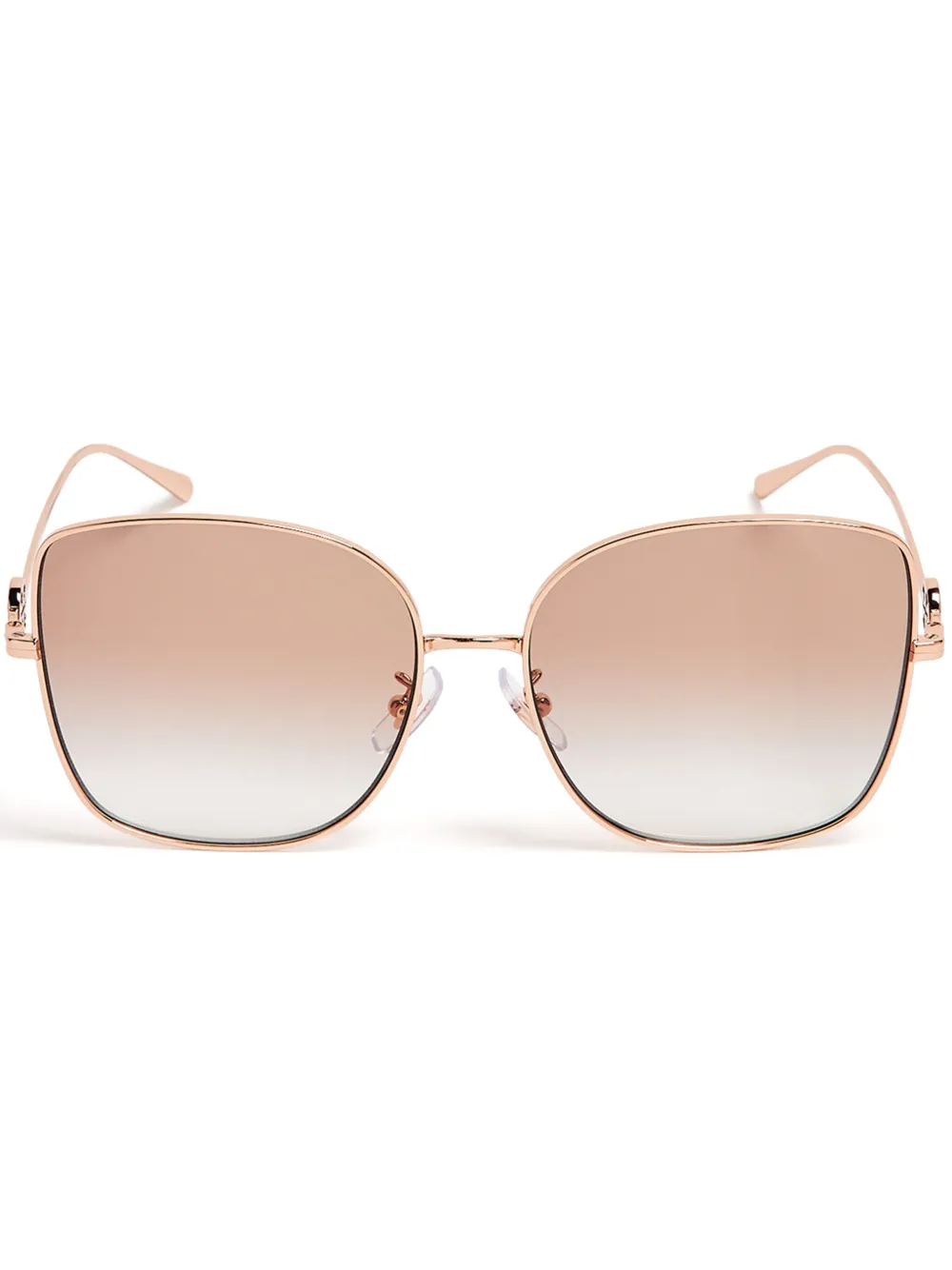 

Солнцезащитные очки 0TY6106D в квадратной оправе Tory Burch, розовый